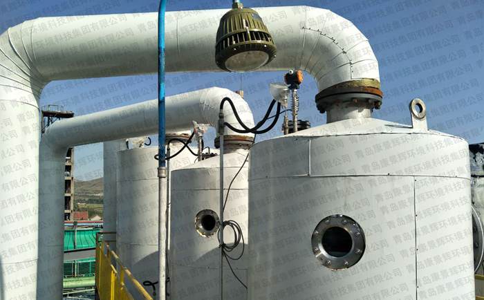 三效蒸发器处理稀土分离废水