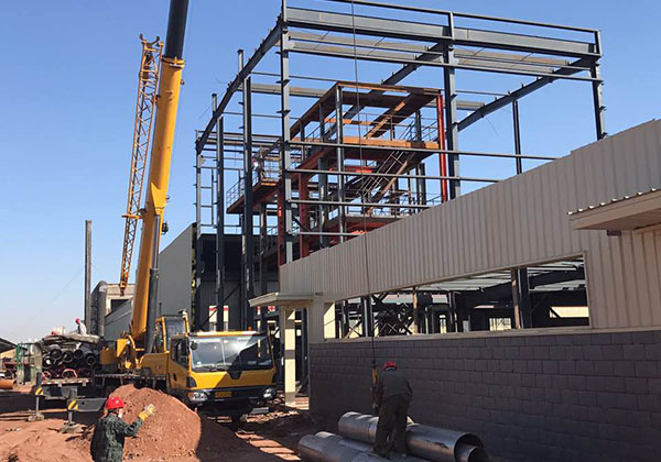 蒸发器生产厂家安装现场