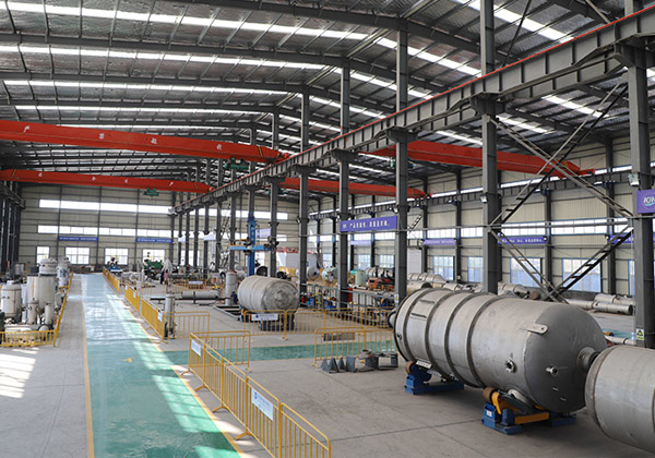 MVR蒸发器生产车间