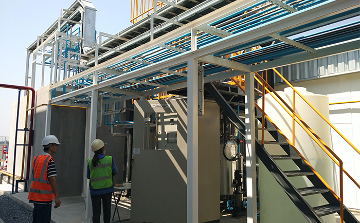 降膜蒸发器试车运行