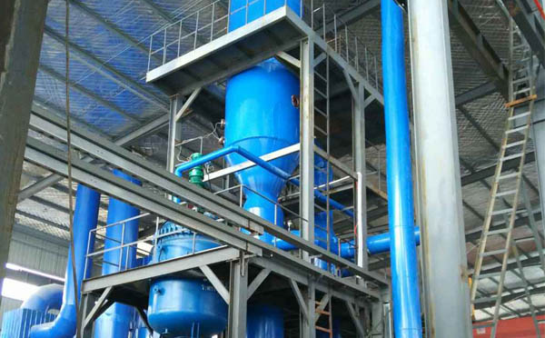 降膜蒸发器使用中