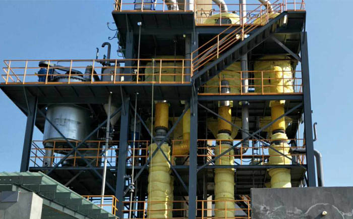 硫酸钠三效蒸发器项目安装