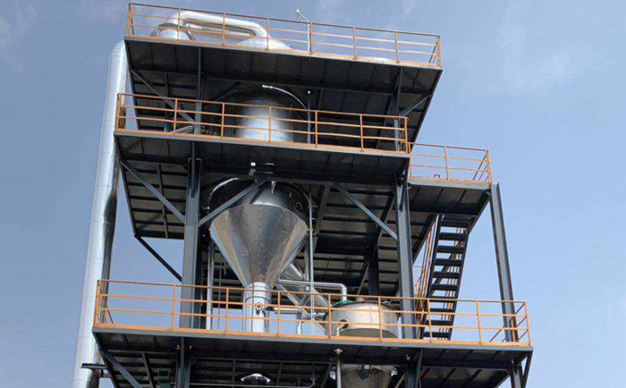 单效MVR蒸发器现场实拍