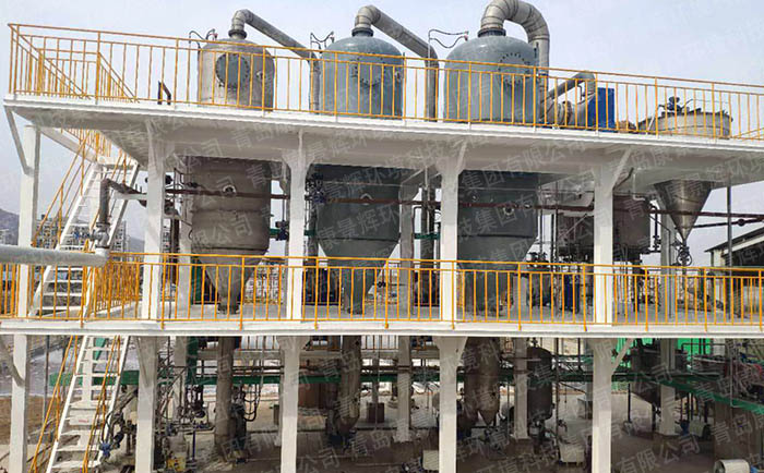 石油化工废水处理案例三效蒸发器