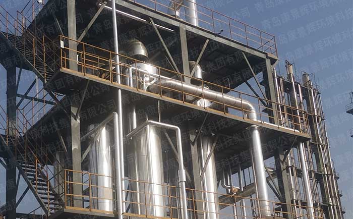 MVR工艺处理净水厂浓盐水零排放