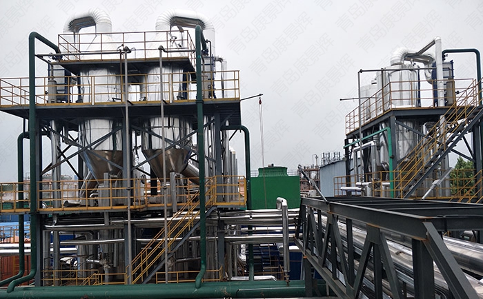 蒸发器处理橡胶助剂废水案例